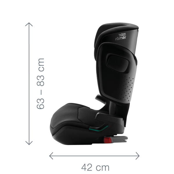 Rozměry autosedačky Britax Romer Kidfix M i-Size - foto 2