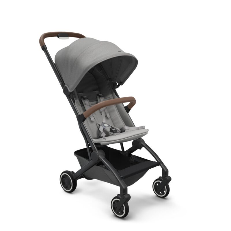 Joolz Aer bumper bar fitted on pushchair — view with child