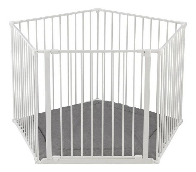 Baby Dan Park A Kid — five-section playpen with play mat