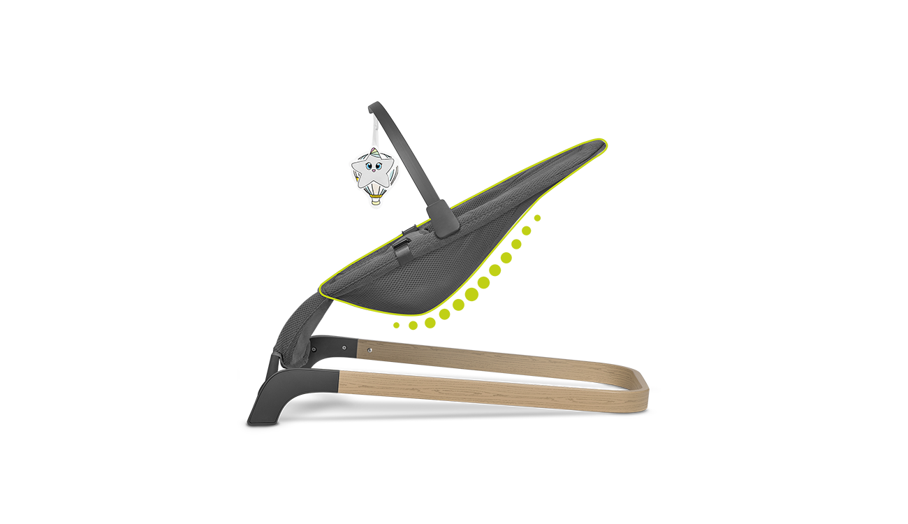 Ergonomická poloha těla v Lionelo June