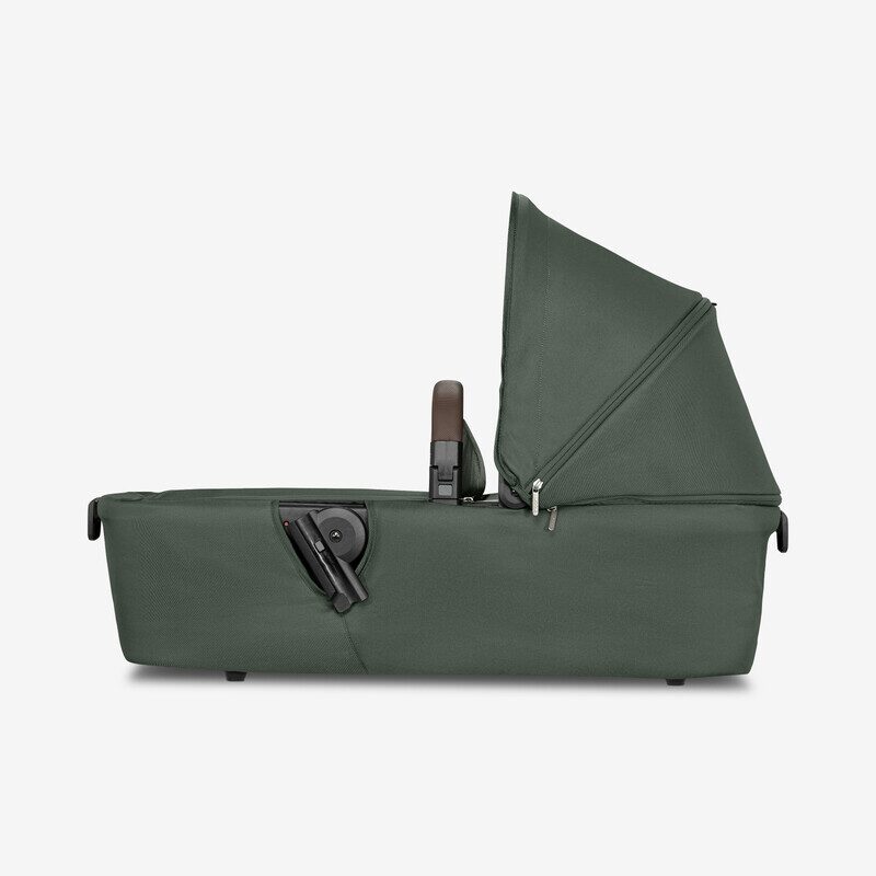 Joolz Aer+ carrycot — fitted on the pushchair frame