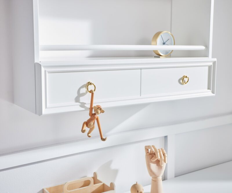 Bellamy Royal półka Timeless White — widok z przodu
