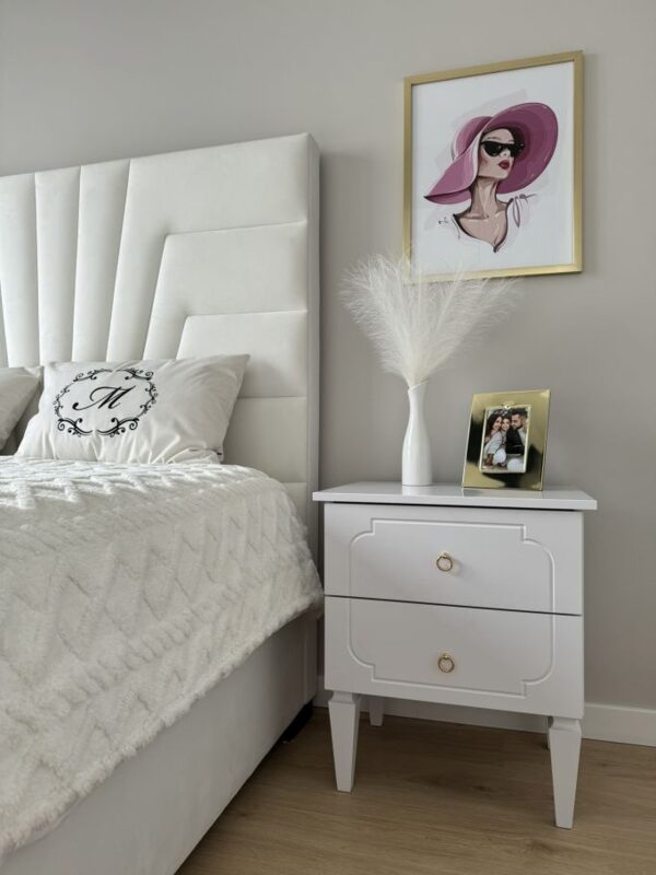 Bellamy Royal přebalovací nástavec Timeless White — interiér dětského pokoje