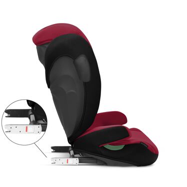 Instalace ISOFIX v autosedačce Cybex Solution B3 i-Fix