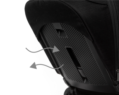 Ventilace Muuvo Quick SE 2 sportovní kočárek