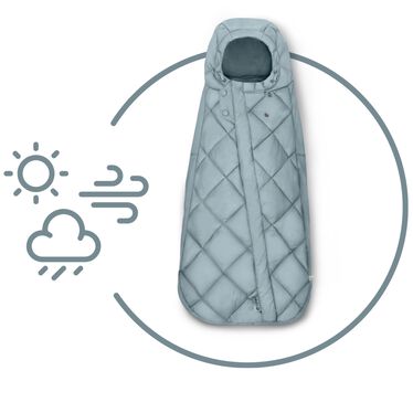 Celoroční využití Cybex Snogga Mini 2 fusaku do autosedačky