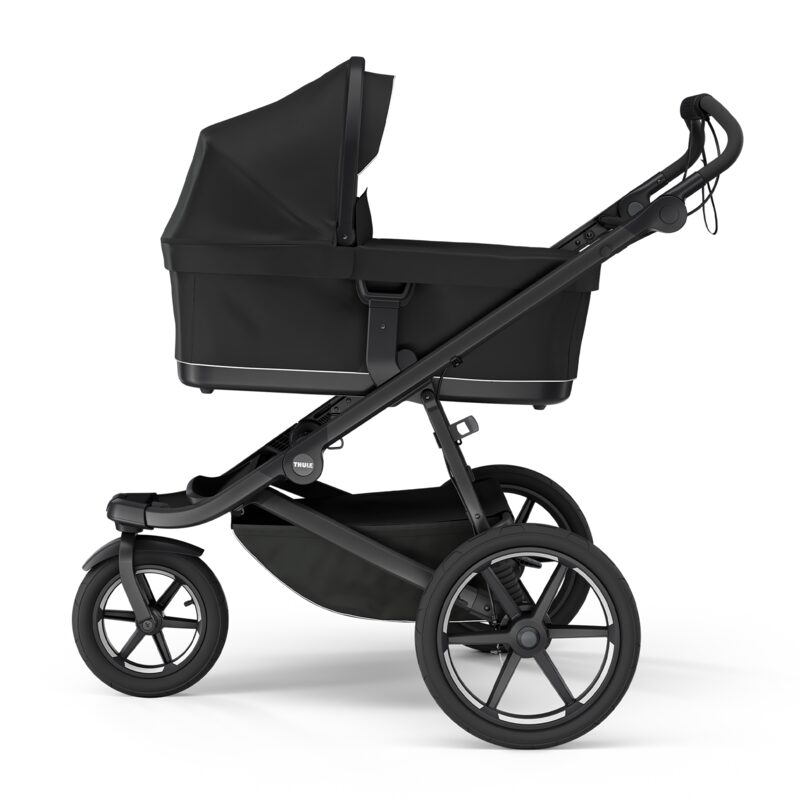 Thule korba — stříška s ochranou UV a ventilace