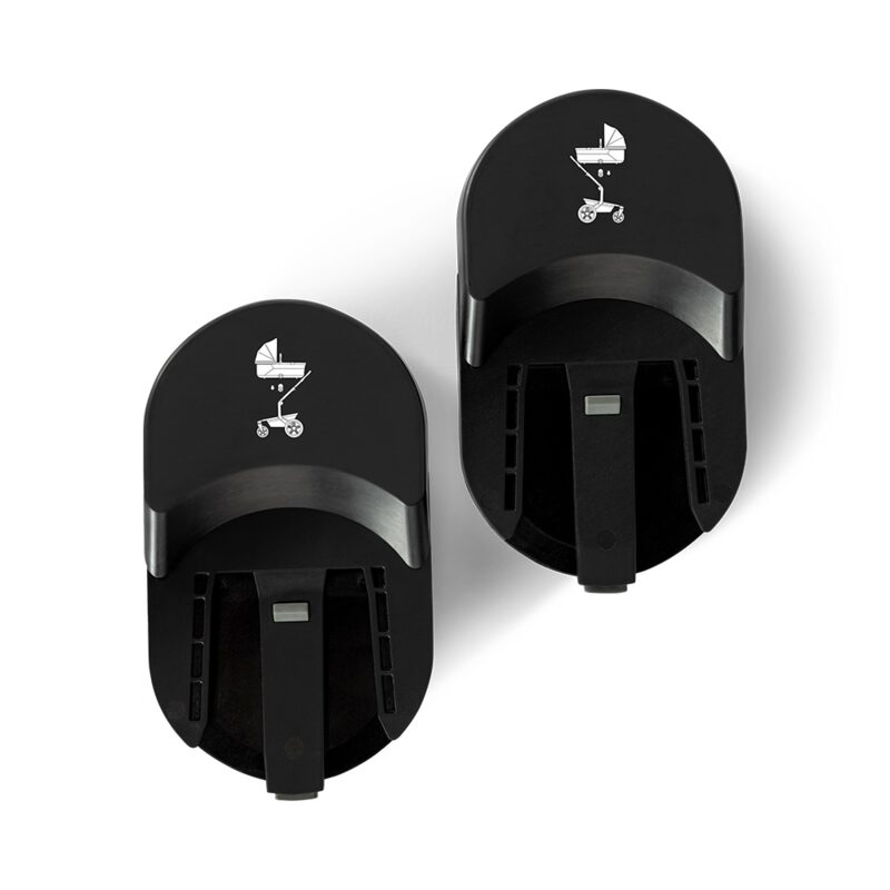 Joolz height adapters — mounted on Day 5 pushchair