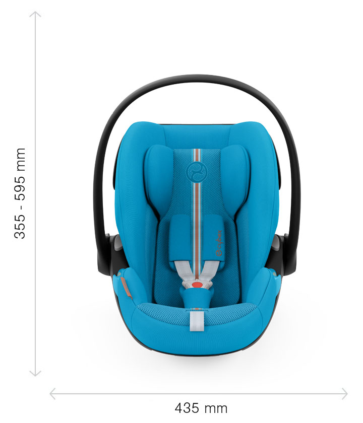 Rozměry autosedačky Cybex Cloud G i-Size
