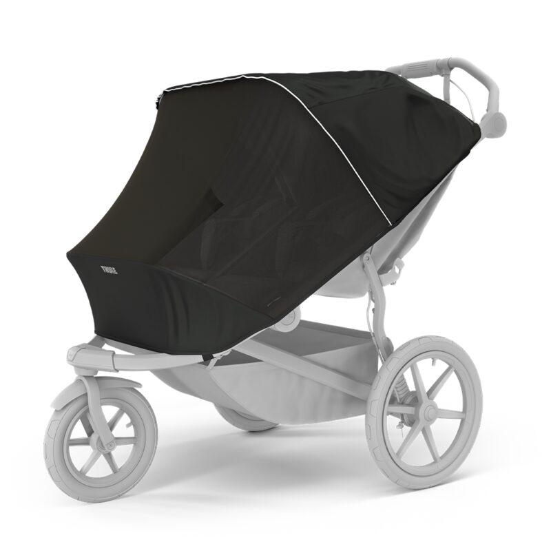 Thule Urban Glide 3 Double moskytiéra namontovaná na dvojitém kočárku