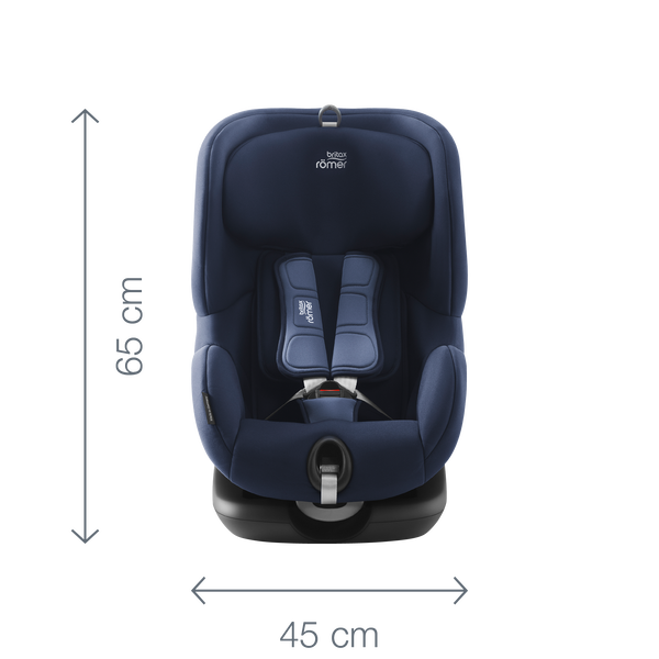 Rozměry Britax Romer Trifix 2 i-Size – zadní pohled