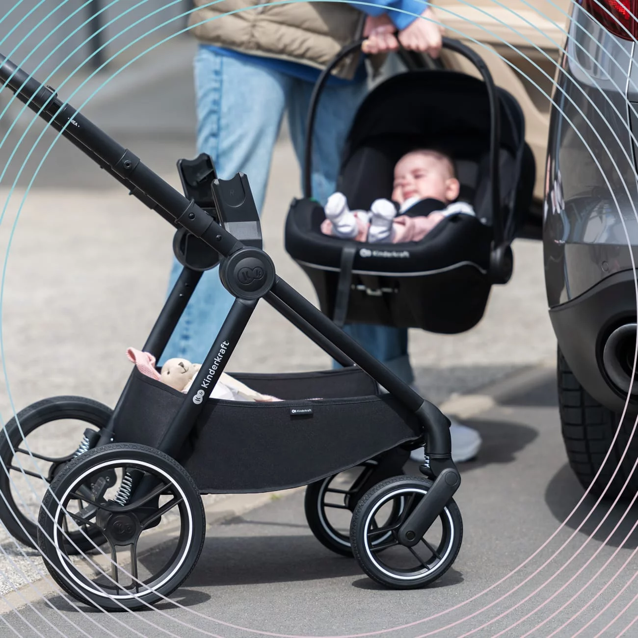 Kinderkraft Nea adaptery do fotelika TOMI.pl