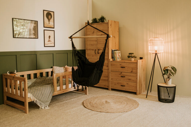 LittleSky by Klupś Amelia youth bed 160x80 in oak