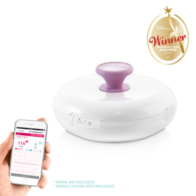 Miniland SweetBeat — detektor srdečního tepu plodu s Bluetooth a aplikací eMyBaby