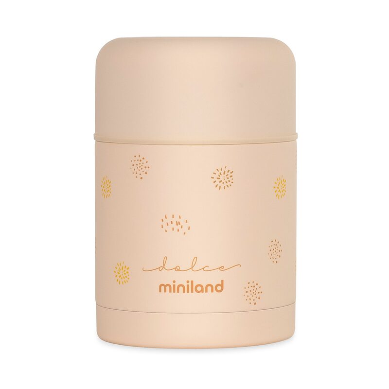 Miniland termoska na jídlo Dolce 600ml Vanilková — pohled na produkt