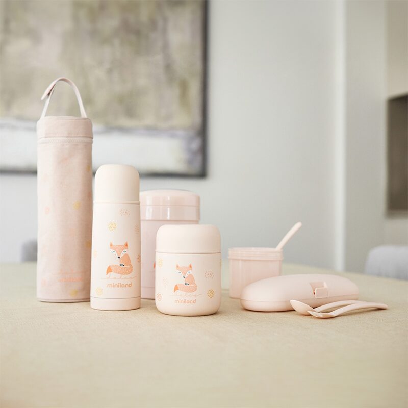 Miniland Dolce square tableware set Candy — set elements