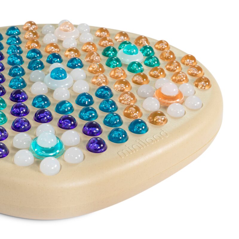Miniland Mandala Stone — colourful beads and patterns