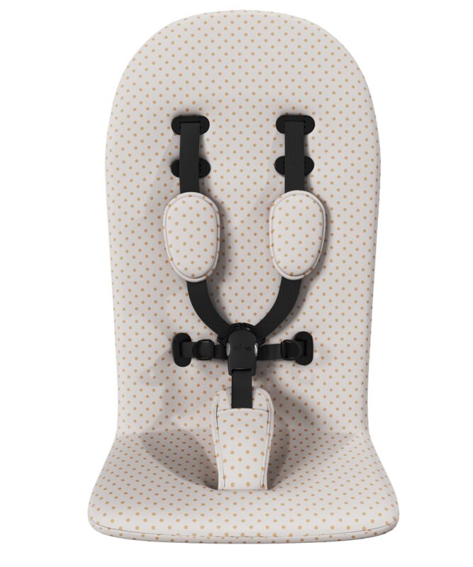 Mima Xari Max Seat Pad Sandy Beige soft upholstery