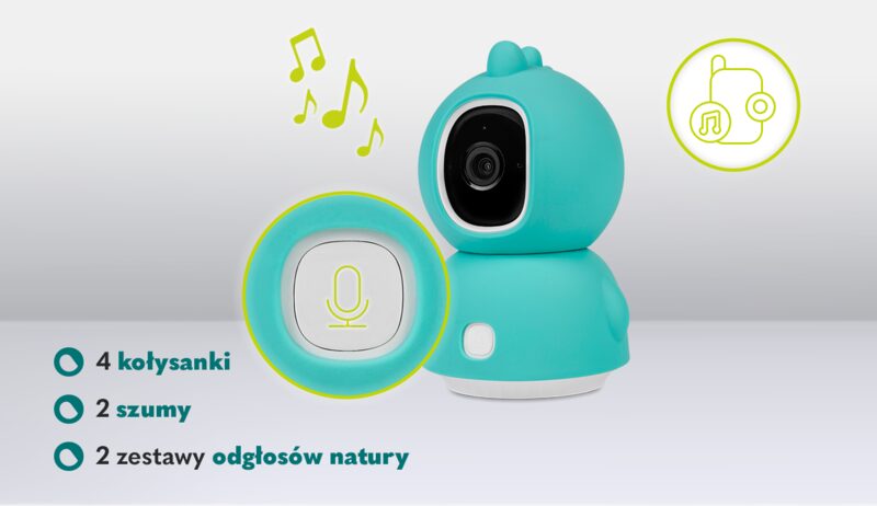 Lionelo Babyline View ovládání přes aplikaci