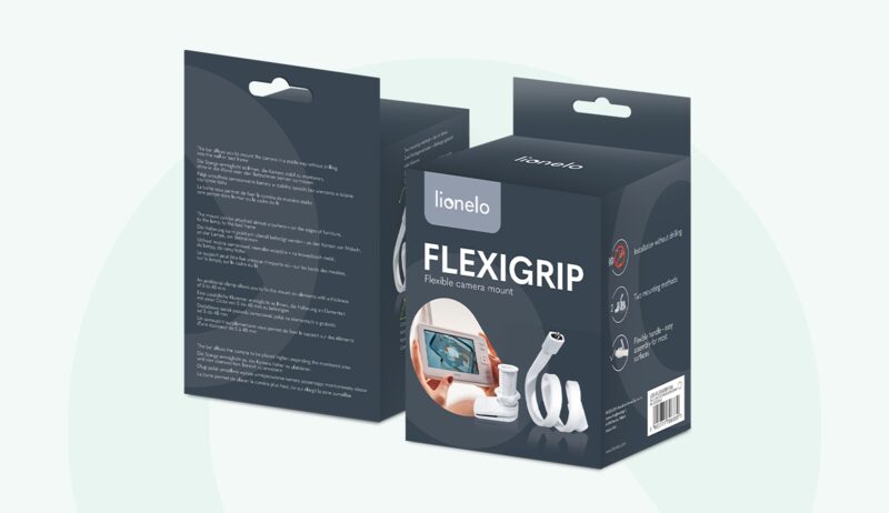 Lionelo Flexigrip — montáž se svorkou