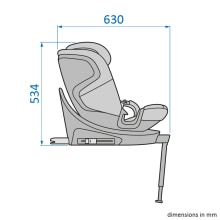 Šířka autosedačky Maxi-Cosi Emerald 360 S
