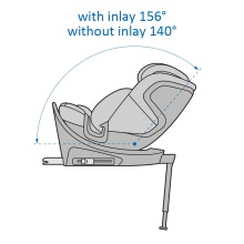 Nastavení úhlu sedáku Maxi-Cosi Emerald 360 S