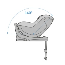 Úhel sedátka Maxi-Cosi Pearl S - poloha 2