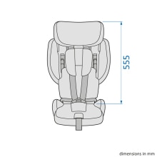 Vnitřní rozměry autosedačky Maxi-Cosi Nomad Plus