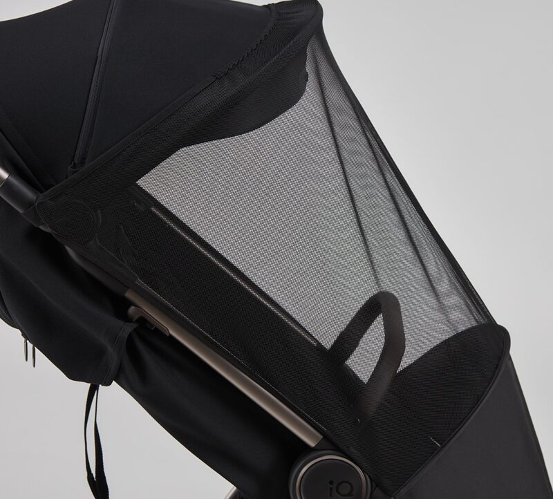 Anex IQ moskytiéra pro buggy — pohled na ventilaci