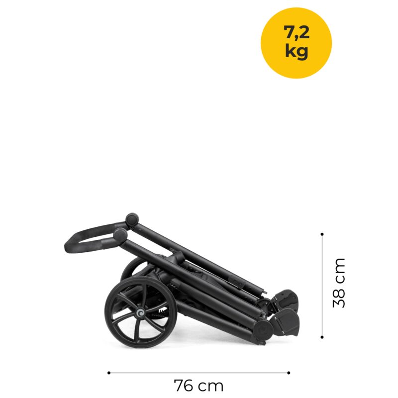 Tutis Mio 3+ wymiary siedziska widok z góry