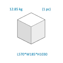 Logistic Single Unit Pack Weight