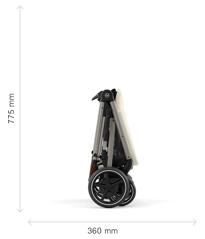 Cybex eGazelle S kočárek 2v1 složený