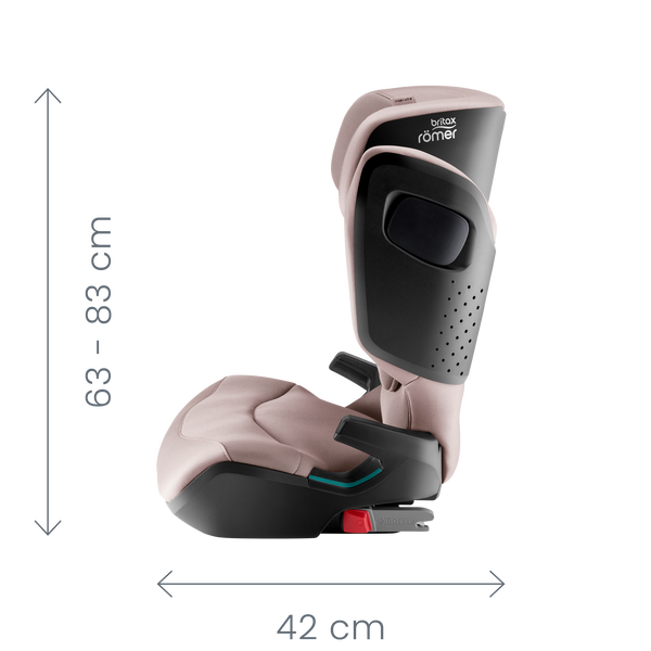 Britax Römer Kidfix Pro M – boční pohled
