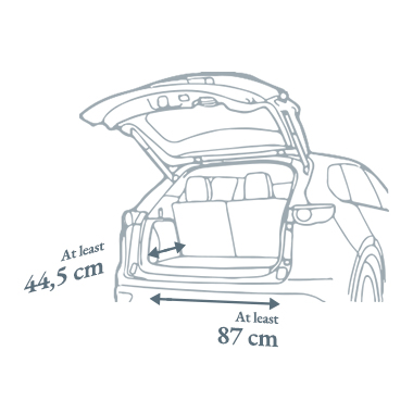 Pushchair in Car
