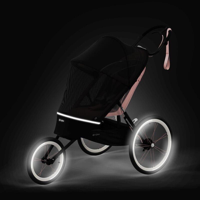 Cybex Avi moskytiéra — reflexní prvky zvyšující viditelnost