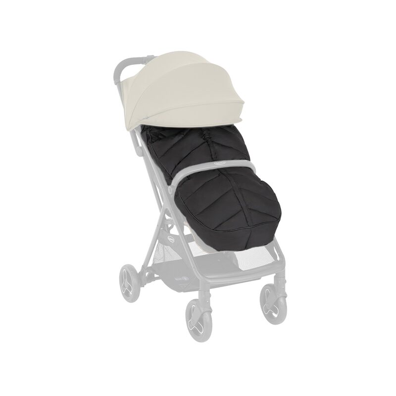 Graco univerzální fusak namontovaný v sportovním kočárku Myavo