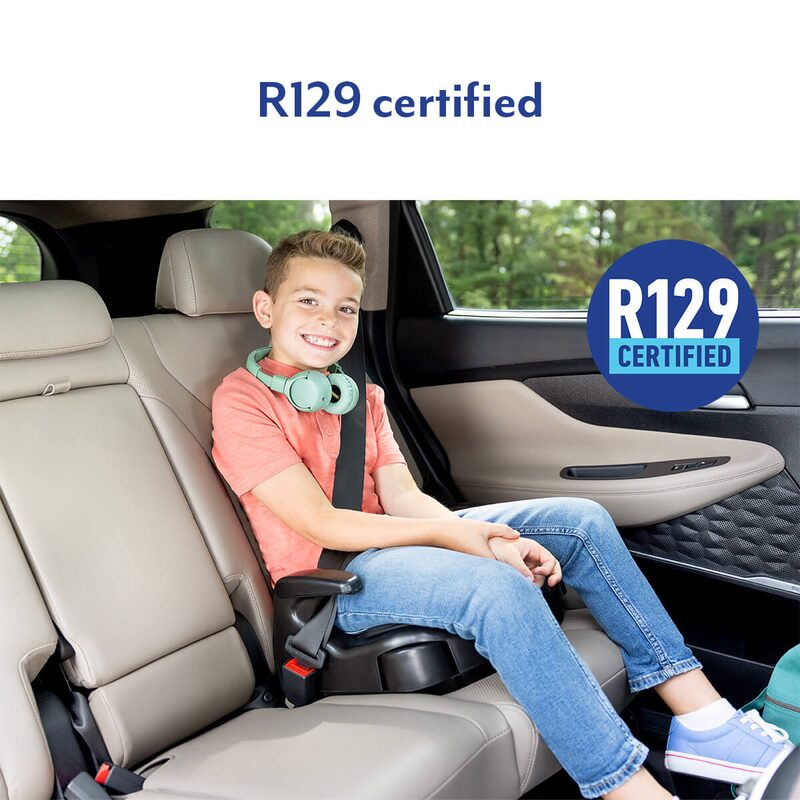 Graco Booster Basic R129 certifikát bezpečnosti R129