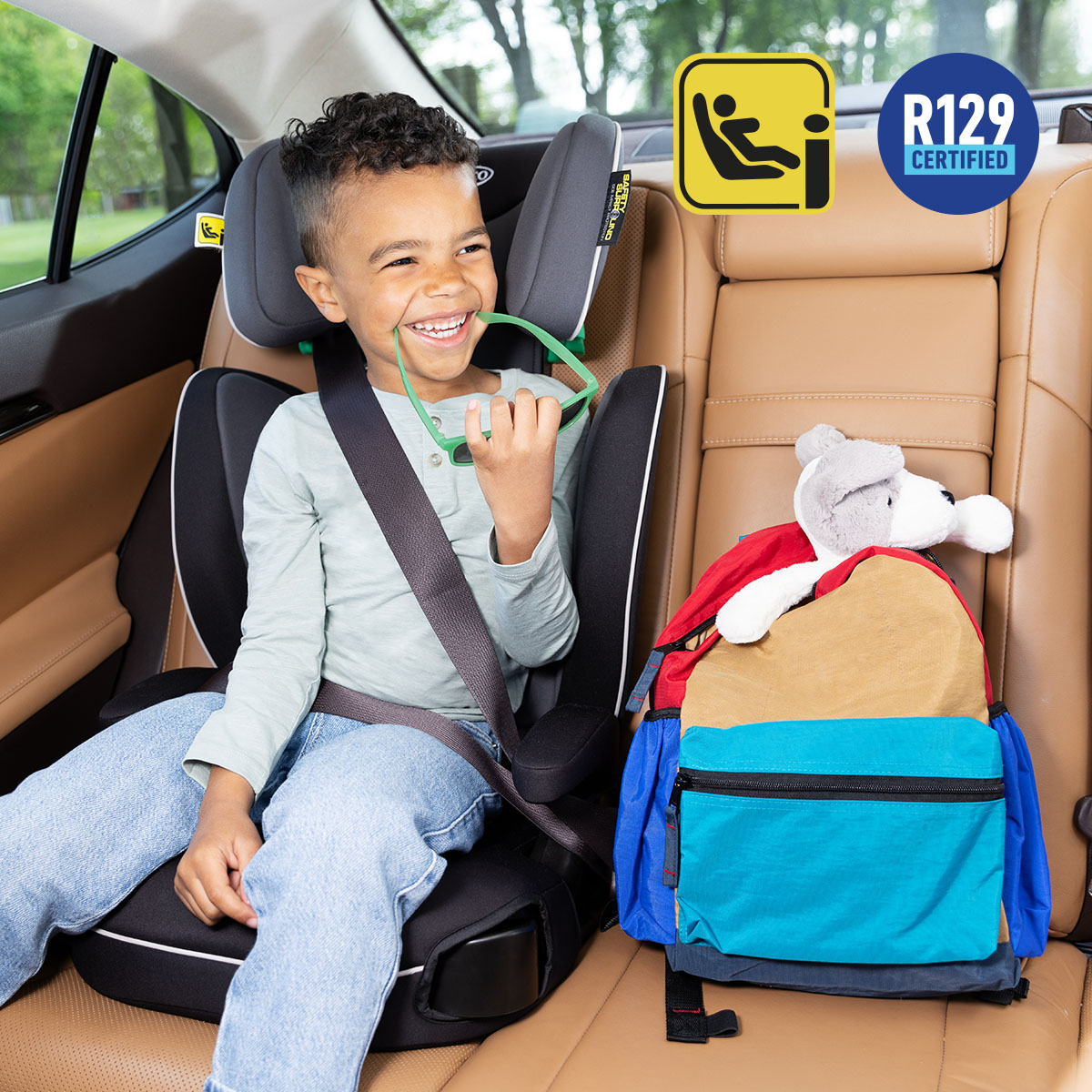 Graco Logico L - kompatibilita s i-Size a R129