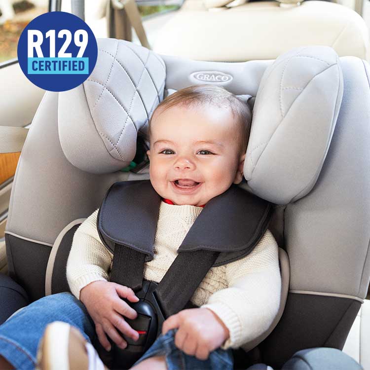 Graco Slimfit - splňuje normu R129