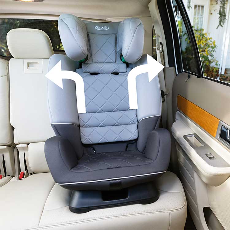 Graco Slimfit - autosedačka roste s dítětem
