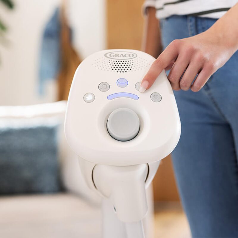 Graco SoftSway - dotykový ovládací panel s funkcí oblíbených