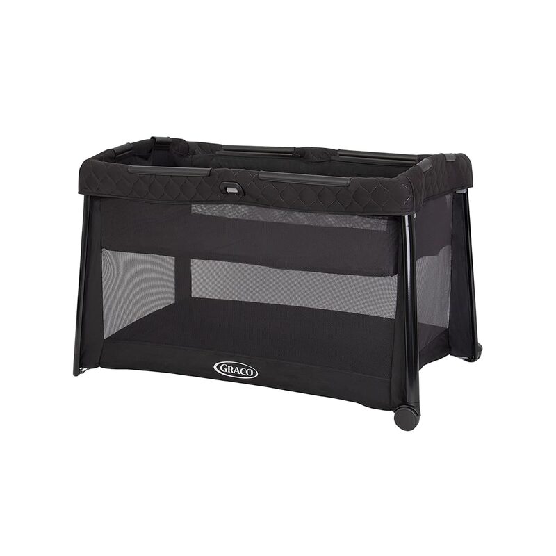 Graco FoldLite LX cestovní postýlka s kolébkou v barvě Midnight