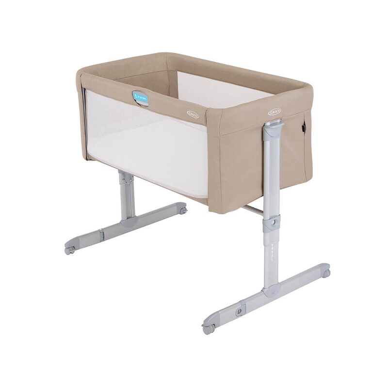 Graco Sweet2Sleep bedside crib in Oatmeal colour