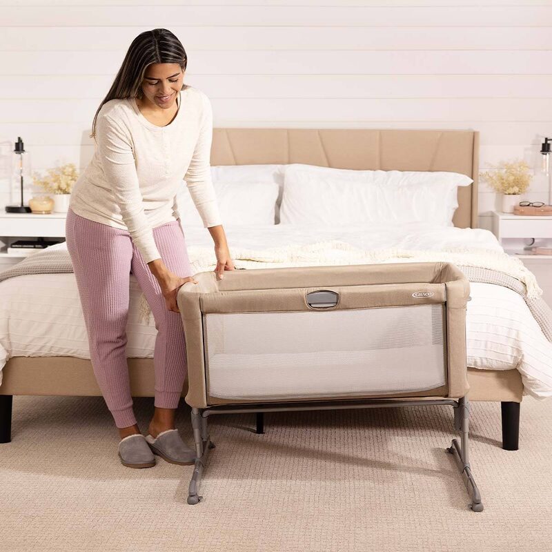 Graco Sweet2Sleep 4-position incline adjustment