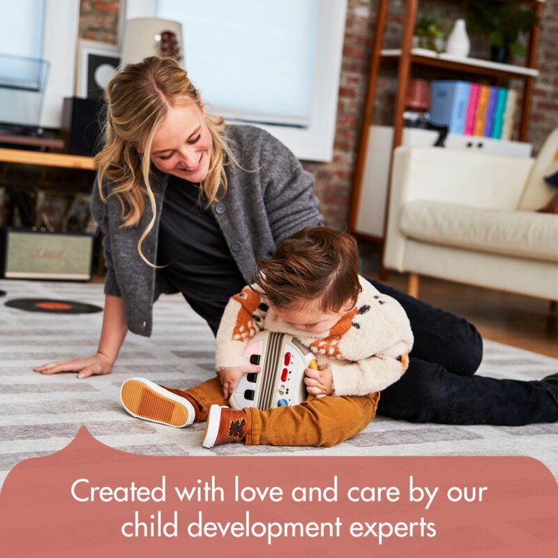 Tiny Love Tiny Rockers accordion — educational features and play modes