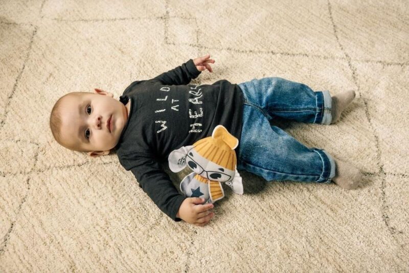 Tiny Love Tiny Rockers Rabbit — sensory stimulation and emotional comfort