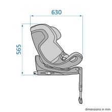 Maxi-Cosi Emerald 360 Pro – vnější rozměry
