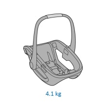Maxi-Cosi Coral Slide Pro hmotnost nosidla