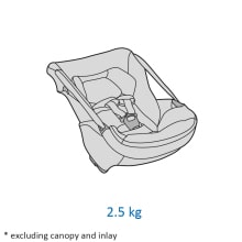 Maxi-Cosi Coral Slide Pro celkova hmotnost autosedacky
