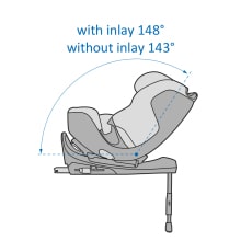 Maxi-Cosi Pearl XL Slide Pro uhel naklonu sedatka poloha 1